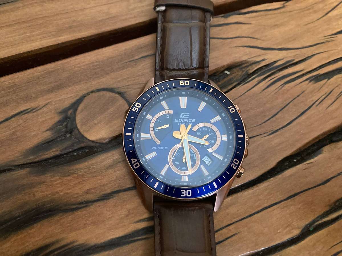 Casio Edifice Chronograph Watch 44mm - 5490 EFR-552