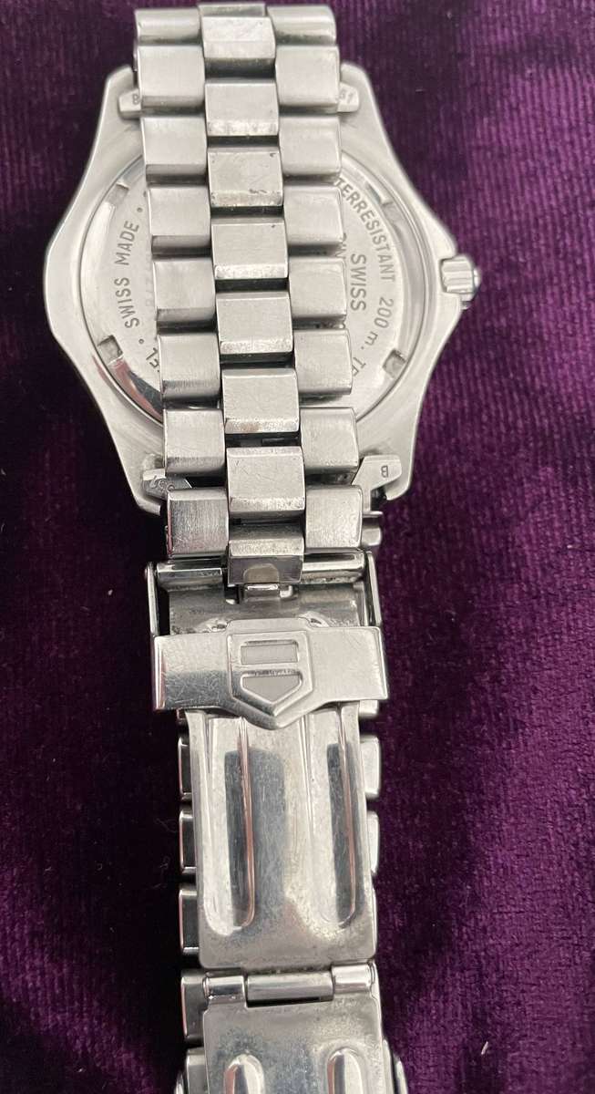 TAG HEUER PROFESSIONAL MANS WATCH - 200 METERS - MODEL WK1112/0 - STOPPED WORKING