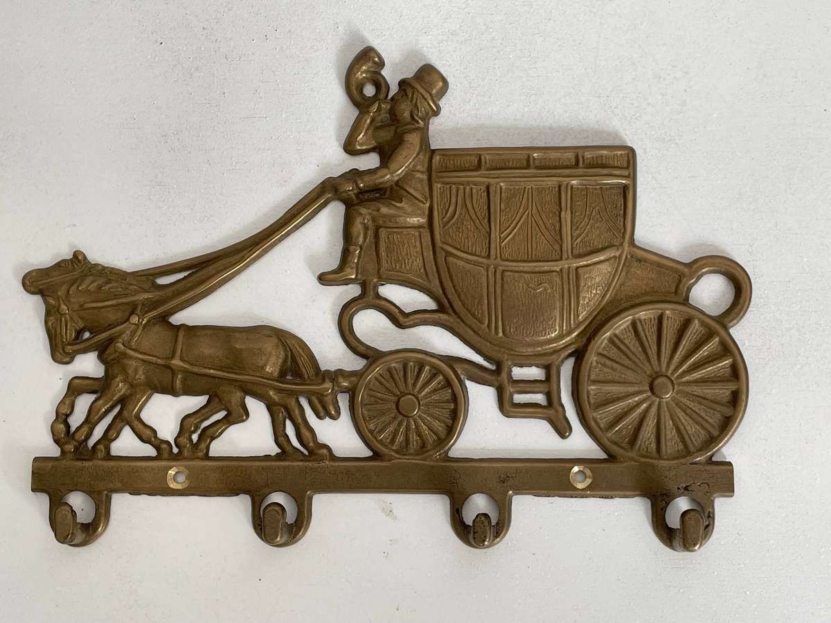 BRONZE COACHMAN 4 KEY HOLDER RAIL