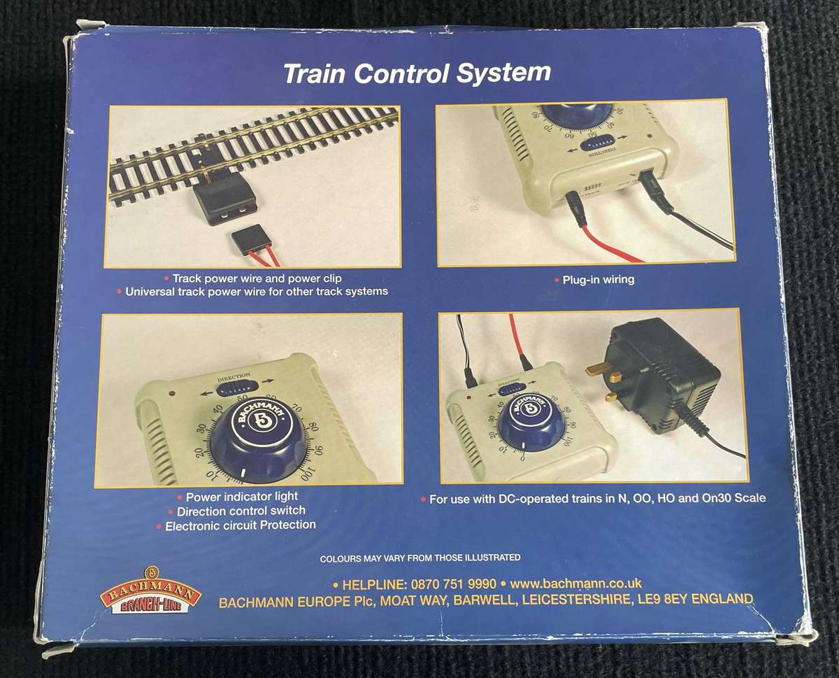 HO MODEL TRAINS - BACHMANN - TRAIN CONTROL SYSTEM 36-560 - WORKING