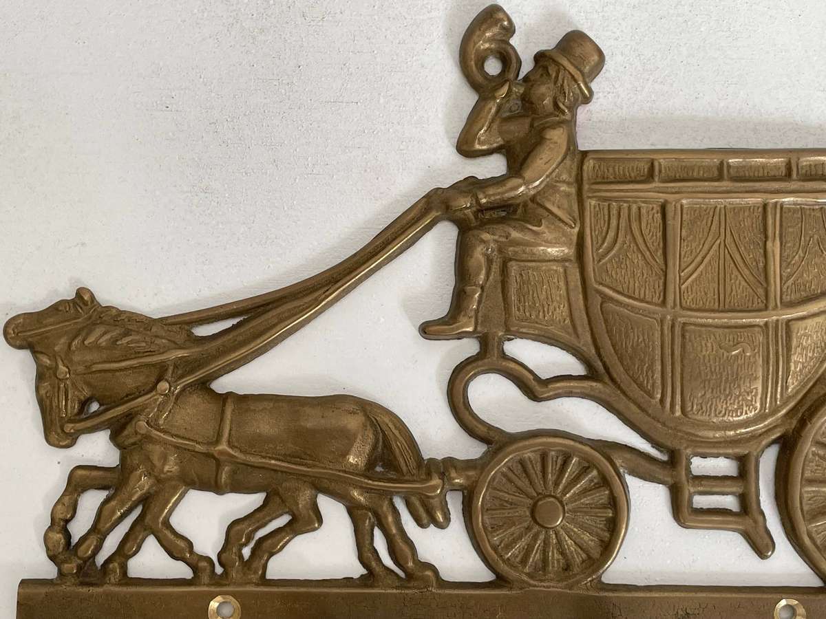 BRONZE COACHMAN 4 KEY HOLDER RAIL