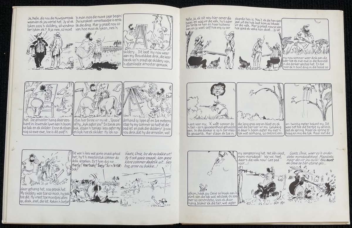 T O HONIBALL - OOM KASPAAS IN DIE KNYP - HARD COVER BOOK