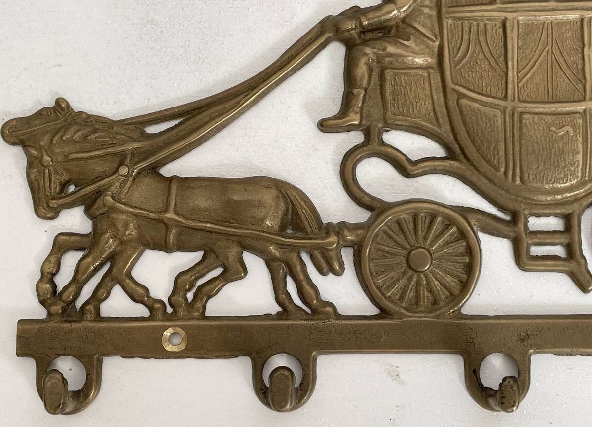 BRONZE COACHMAN 4 KEY HOLDER RAIL