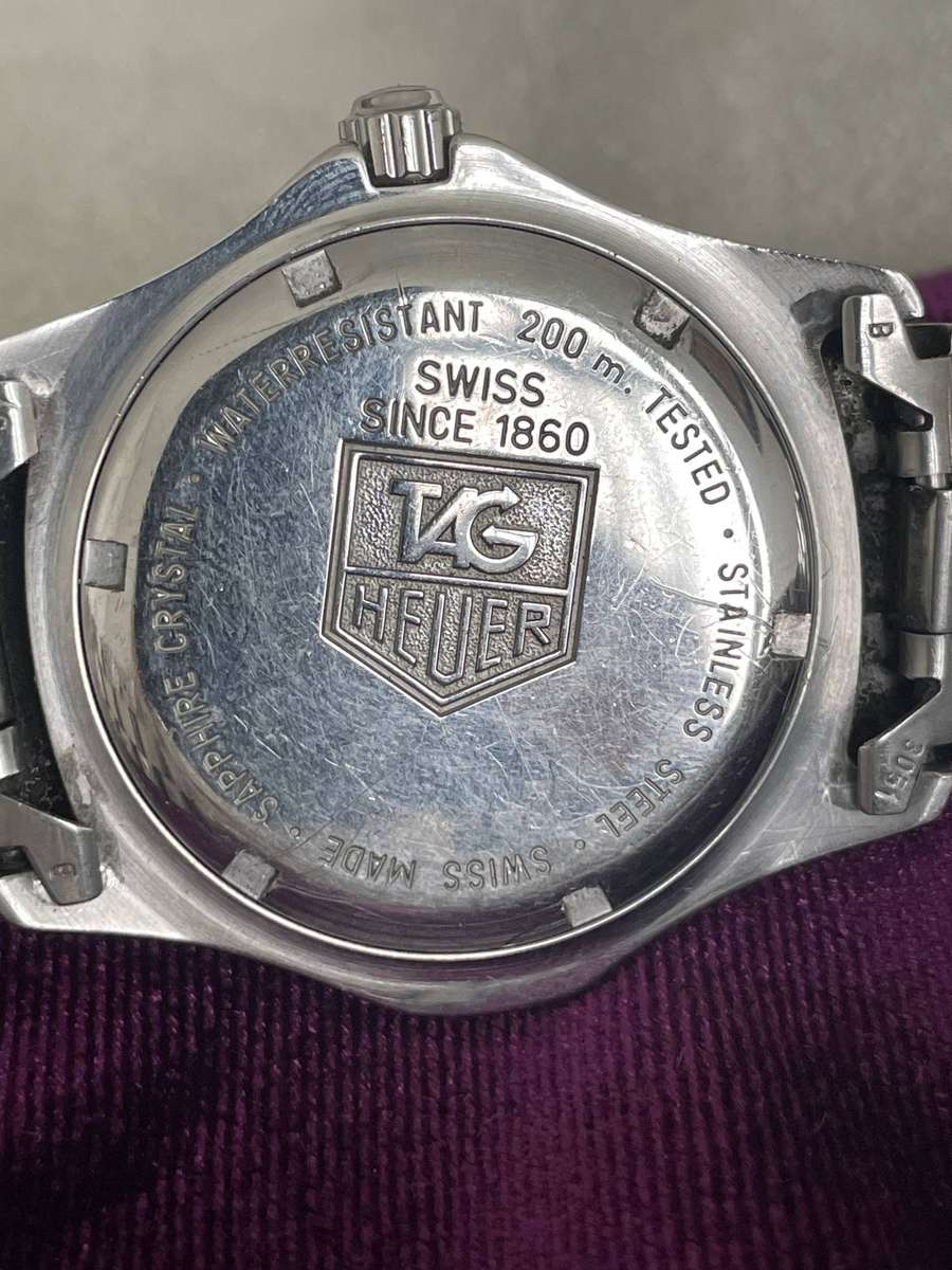 TAG HEUER PROFESSIONAL MANS WATCH - 200 METERS - MODEL WK1112/0 - STOPPED WORKING
