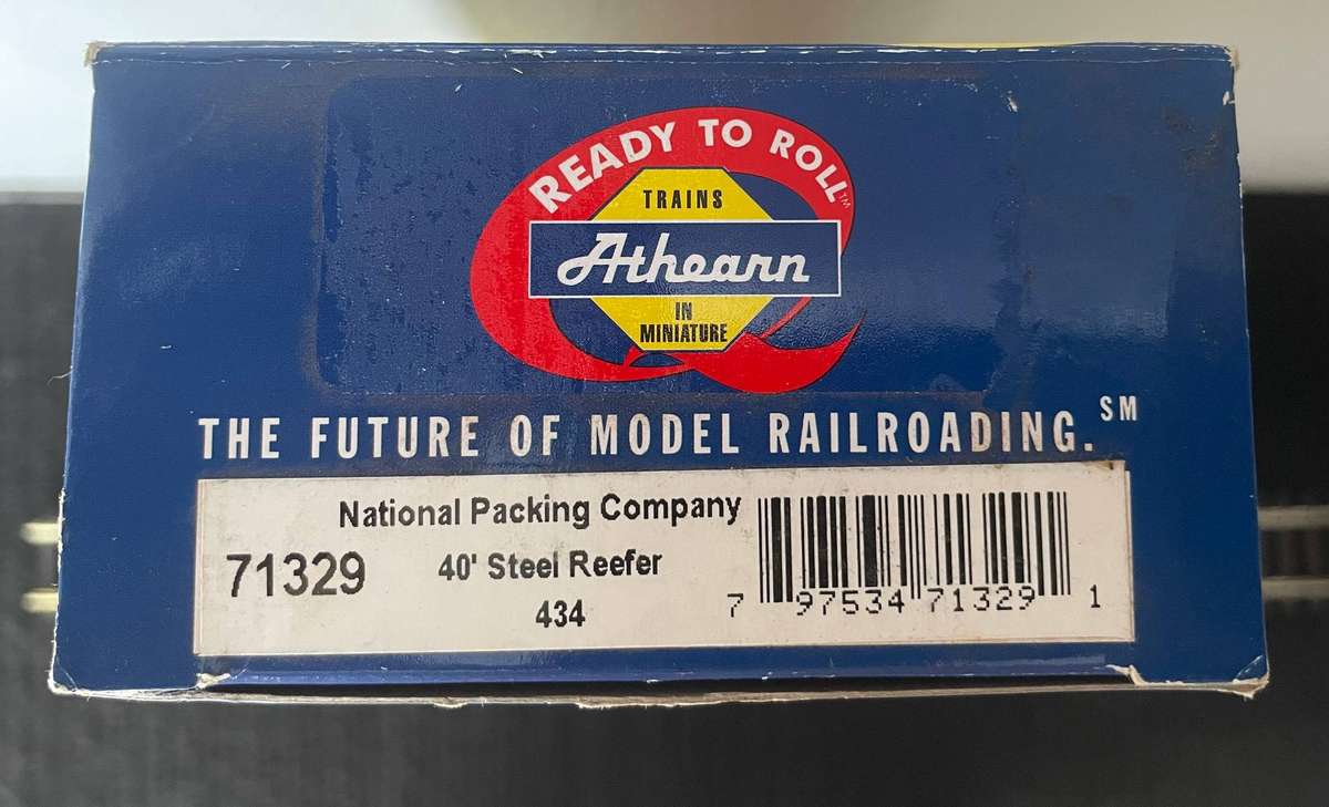 HO MODEL TRAINS - ATHEARN ROLLING STOCK - NATIONAL PACKING COMPANY