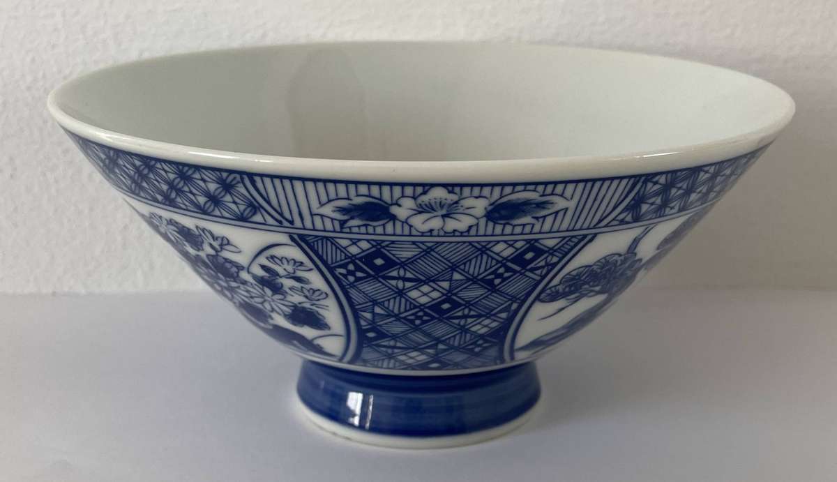 GENUINE IMPERIAL IMARI BOWL WITH ORIGINAL LABEL ATTACHED - IMMACULATE CONDITION - 15CM