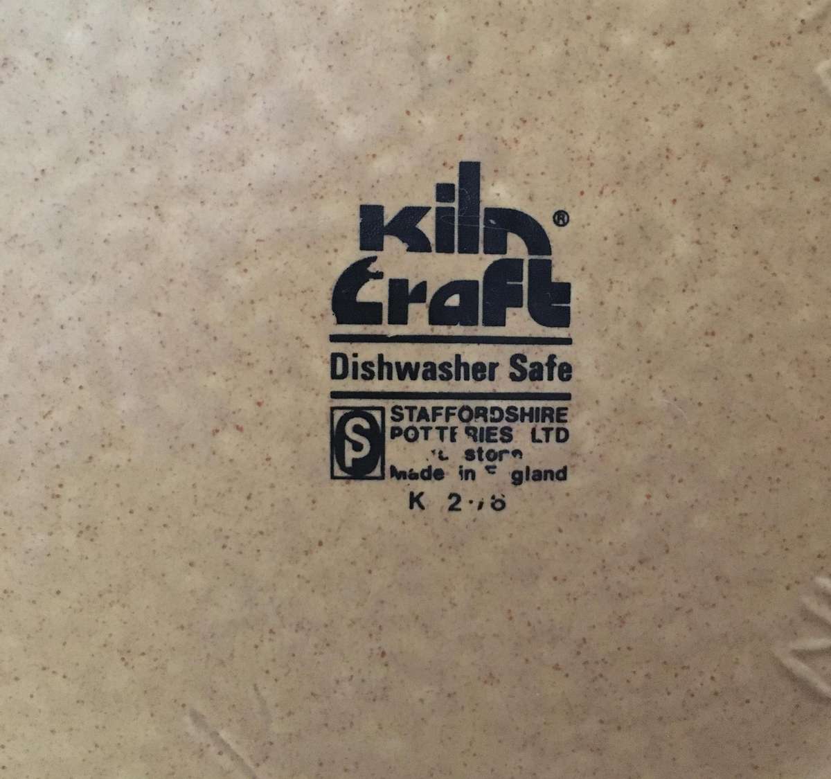 VINTAGE STAFFORDSHIRE ENGLAND KILN CRAFT COFFEE/TEA POT