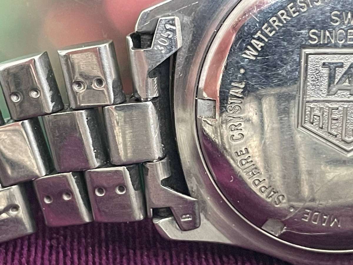 TAG HEUER PROFESSIONAL MANS WATCH - 200 METERS - MODEL WK1112/0 - STOPPED WORKING