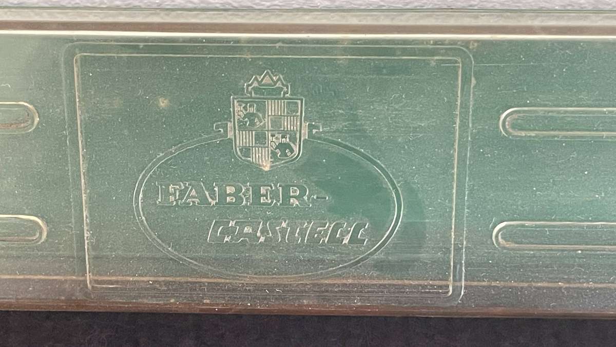 VINTAGE SLIDE RULER - FABER CASTELL ELECTRO 1/98 MADE IN GERMANY