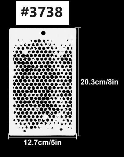 Stencil / Mask / Mixed Media - Gridlock