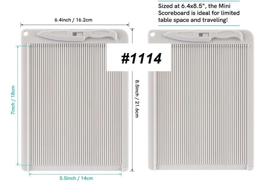 Score Board (inches) - cardmaking / paper craft / scrapbook