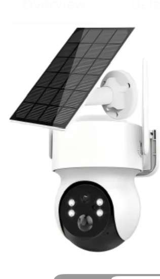4mp Wifi Outdoor Solar Battery Camera with ICSEE App