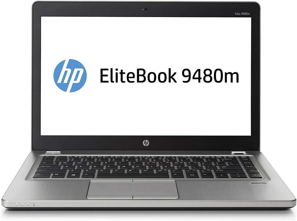HP EliteBook Folio Folio 9480M Business Laptop, 14-Inch, Intel Core i5-2.0GHz, 8GB RAM, 256SSD