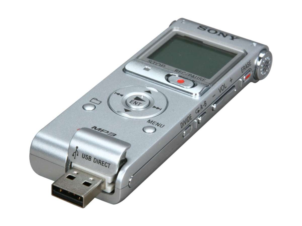 Sony ICD-UX200 Digital Voice Recorder with Built-in Stereo Microphone