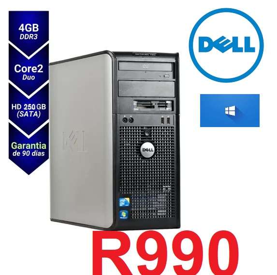 Dell Optiplex 780 SFF Desktop PC - Intel Core 2 Duo 3.0GHz 4GB 250GB Windows 1 Pro (64bit) (Renewed)