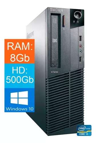 Lenovo Computer Core i5 , 500GB HDD, 8GB Ram, (refurbished)