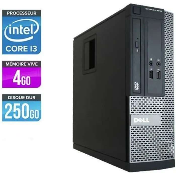 DELL OPTIPLEX  - I3 3.0ghz - 4GB DDR3 - 500GB HDD - COMPUTER - B-GRADE