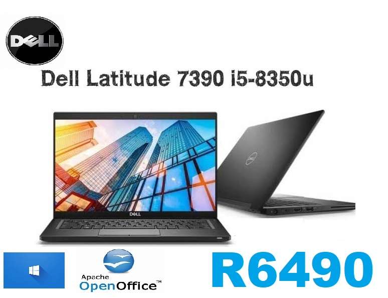 Dell LAPTOP Latitude 7390 - 13.3" Core i5 8350U - 16 GB RAM - 256 GB SSD (Refurb)
