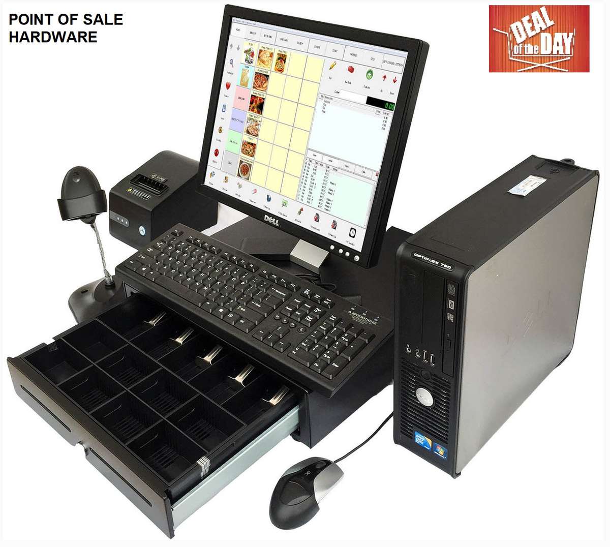 POS System. All Point of Sale Hardware+printer