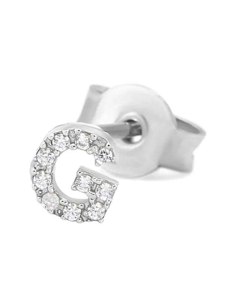 Guess silver earrings