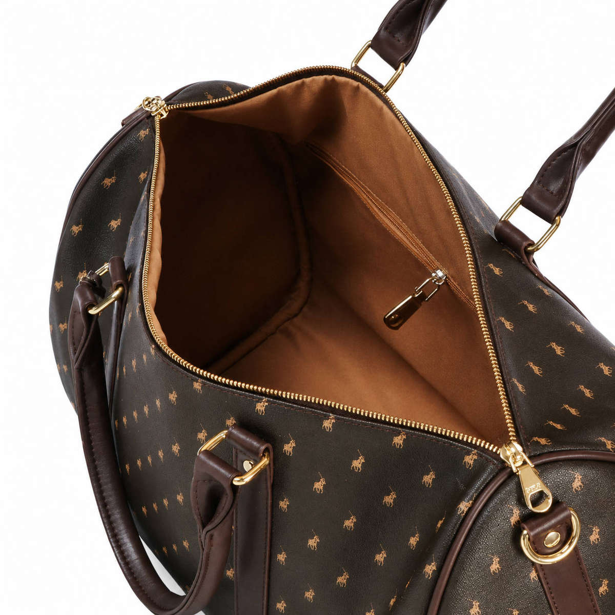 Polo Iconic Large 60cm Duffle Brown...immaculate condition