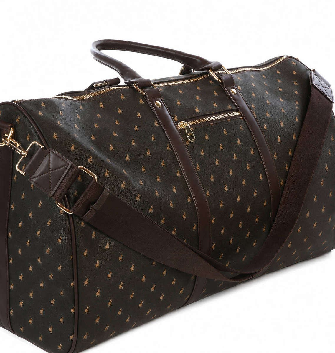 Polo Iconic Large 60cm Duffle Brown...immaculate condition
