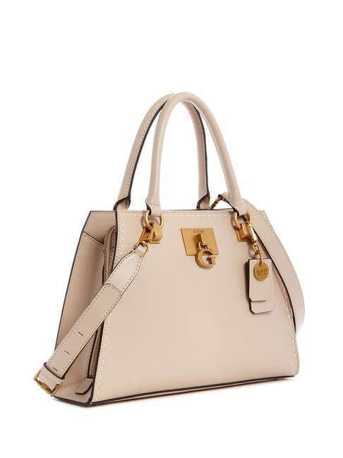 GUESS Light Rum Solid Stephi Girlfriend Satchel Bag