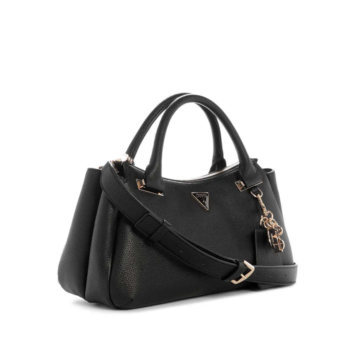 GUESS EVIE TRIPLE COMPARTMENT SATCHEL
