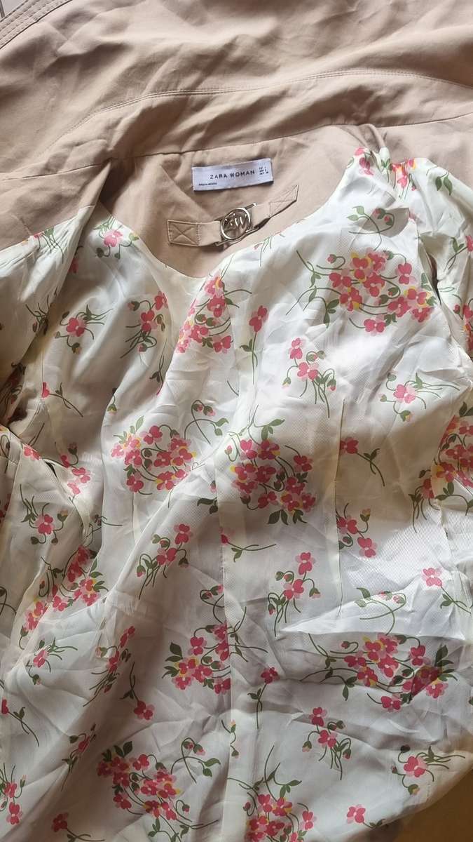 ZARA trench coat...large