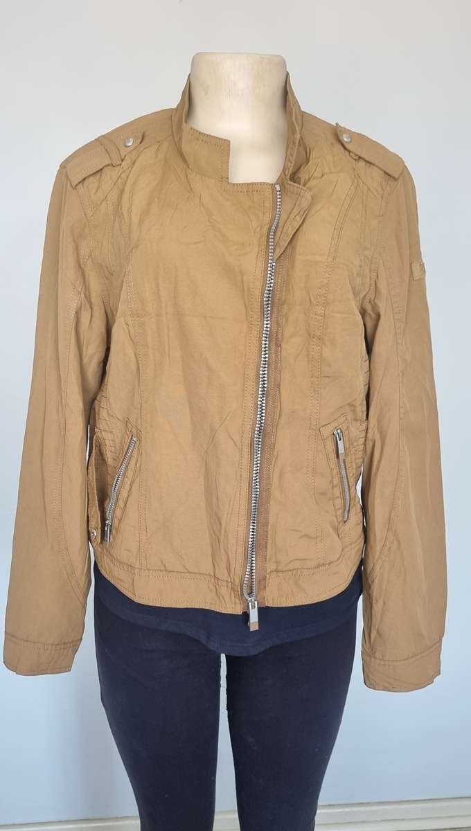 Stunning brown bike jacket