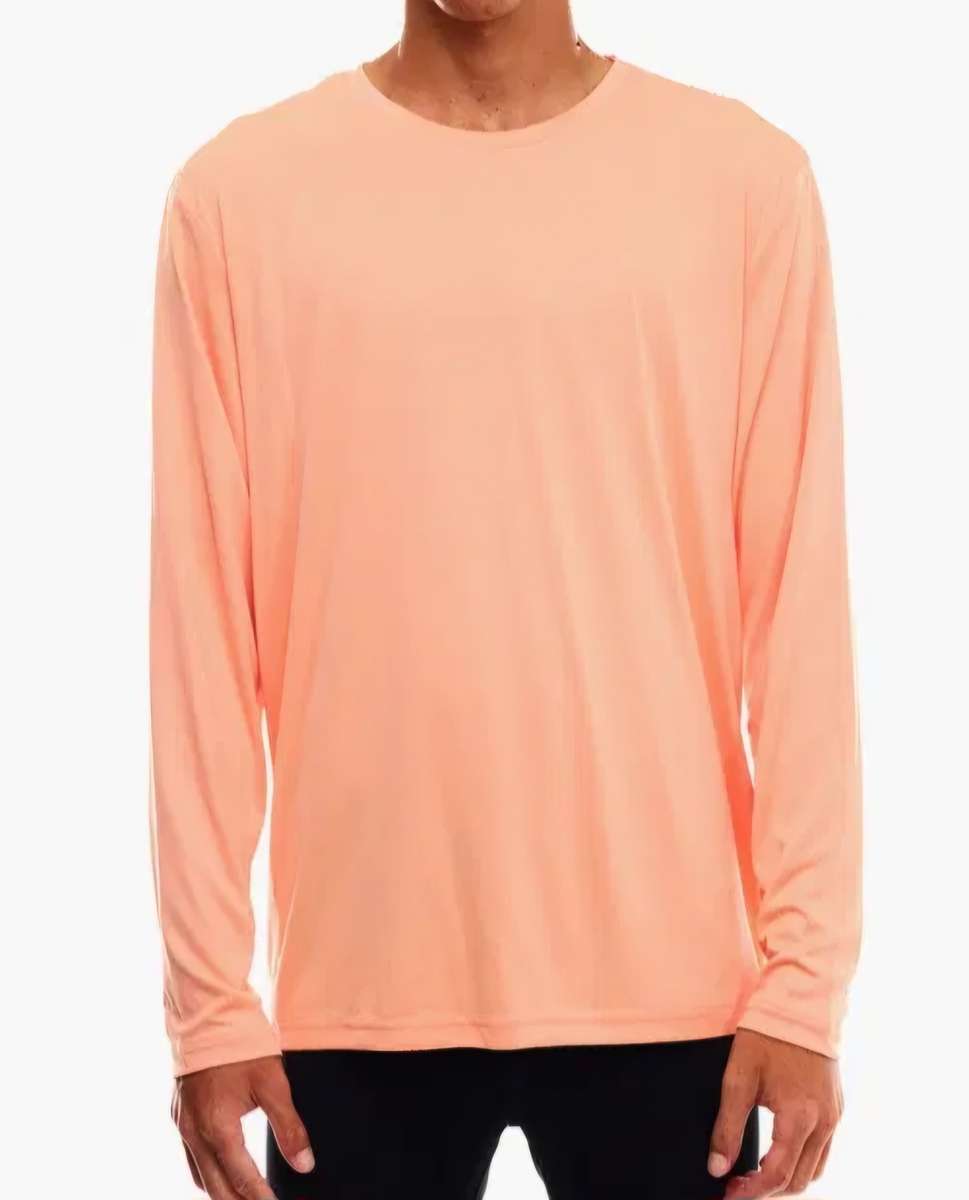 Coral Peachplain Long Sleeve