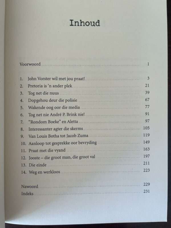 STROOMOP, Herinneringe van n koerantman in die apartheidsera  Harald Pakendorf