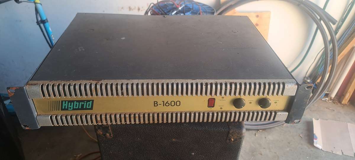 Hybrid B-1600 Amplifier - Faulty - For Parts or Repair