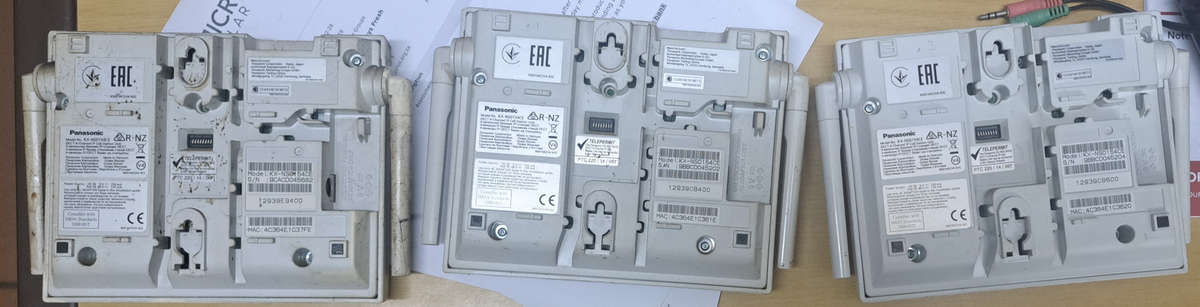 Panasonic NS500 PABX System with Switchboard and Cordless Dect Phones