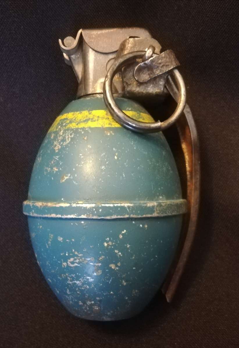SADF Border War, Practice M26 Grenade, Totally Inert. No overseas postage.