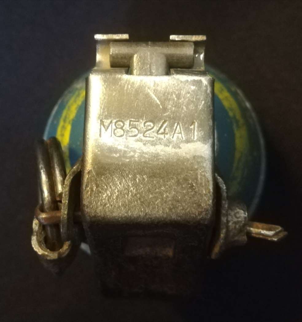 SADF Border War, Practice M26 Grenade, Totally Inert. No overseas postage.