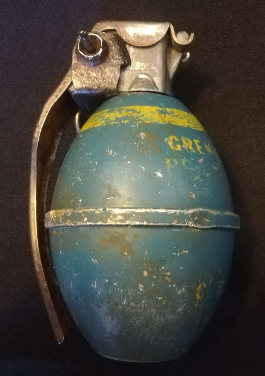 SADF Border War, Practice M26 Grenade, Totally Inert. No overseas postage.
