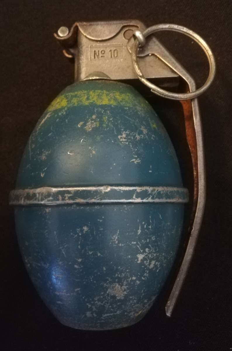 SADF Border War Practice M26 Grenade, Totally Inert. No overseas postage.