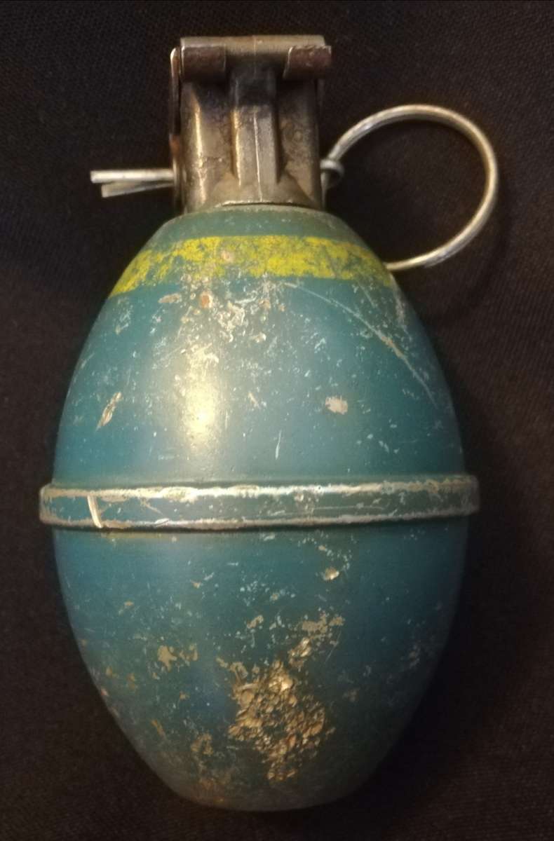 SADF Border War Practice M26 Grenade, Totally Inert. No overseas postage.
