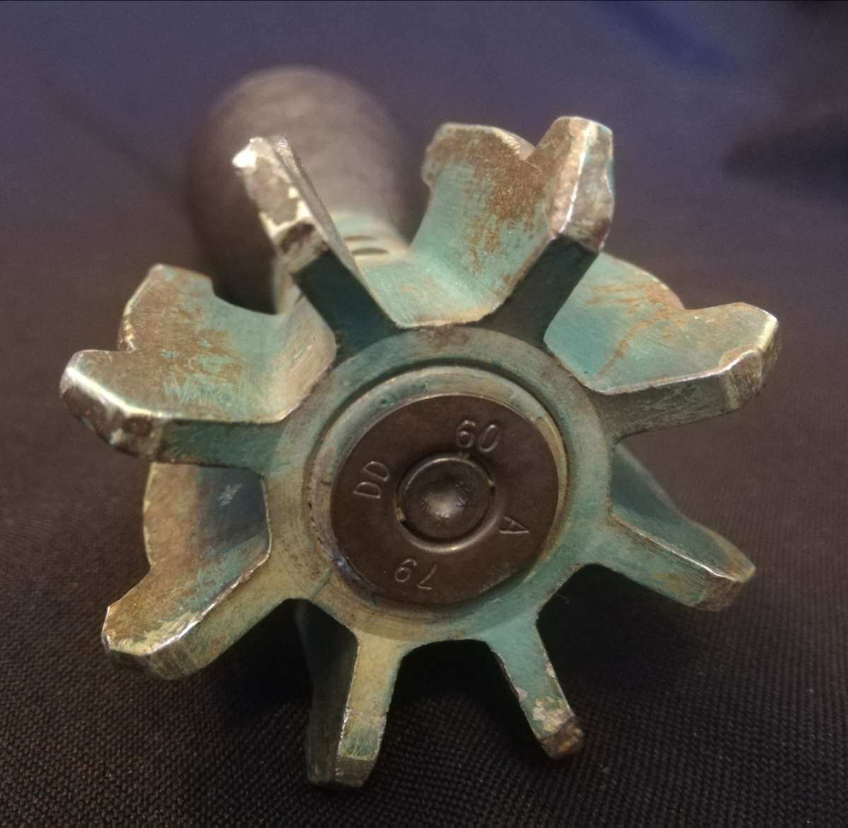 SADF Border War, 60mm Practice Mortar with Fuze. Totally Inert. No overseas postage.