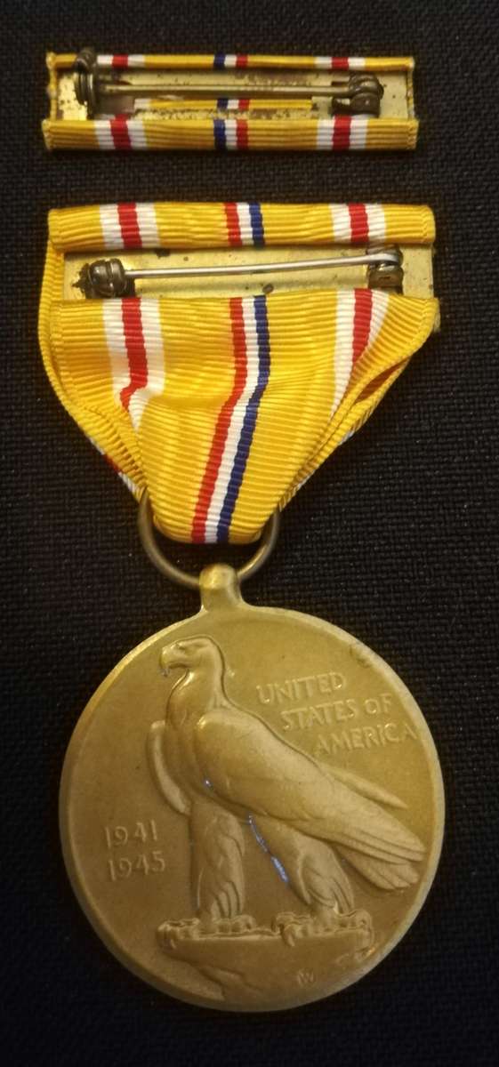 WW2 U.S. Army Asiatic- pacific campaign medal . no overseas postage.