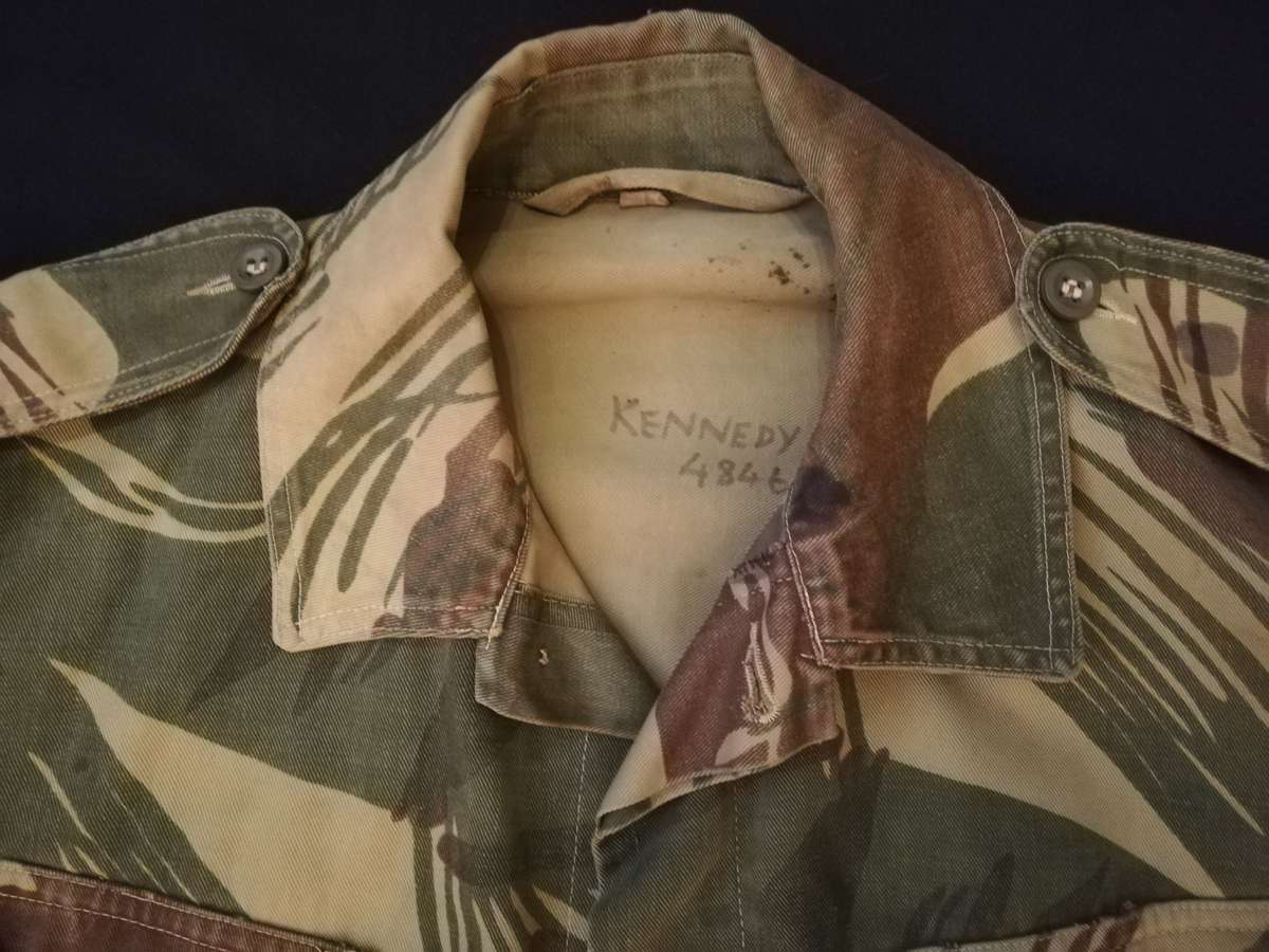 Rhodesian Army Bush Jacket, Medium. No overseas postage.