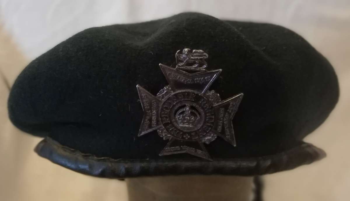 Rhodesian Army, Rhodesia Regiment Beret, Size 58. No overseas postage.