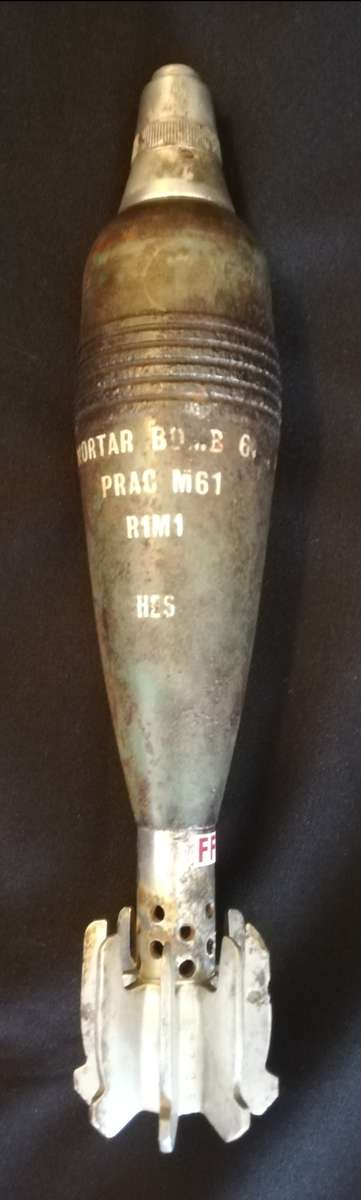 SADF 60mm Practice Mortar, Inert. No Overseas postage.