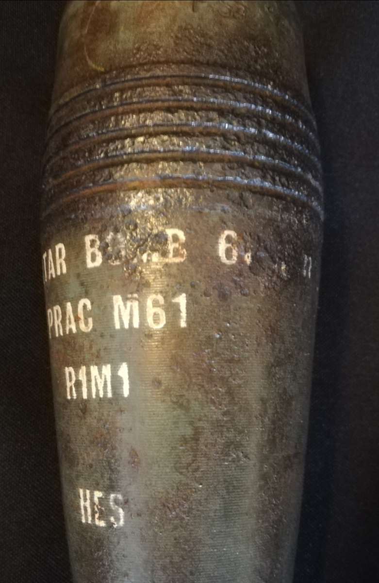 SADF 60mm Practice Mortar, Inert. No Overseas postage.