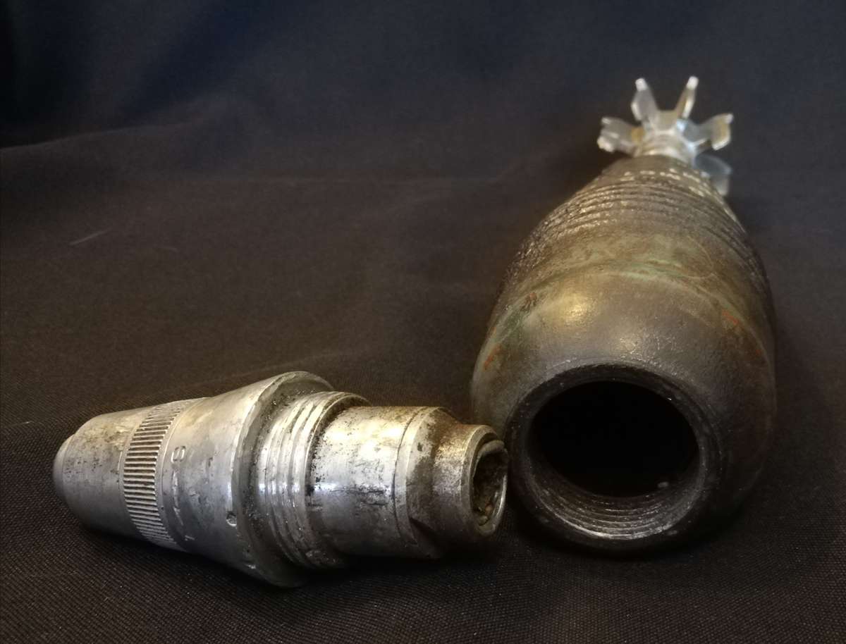 SADF 60mm Practice Mortar, Inert. No Overseas postage.