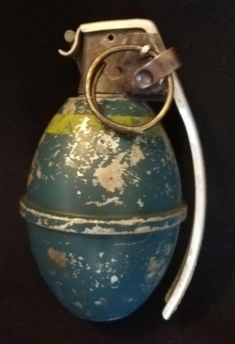 SADF M26 Practice Hand Grenade,Inert. No overseas postage.