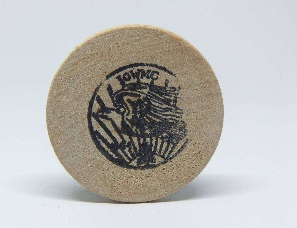 American wooden nickel token -