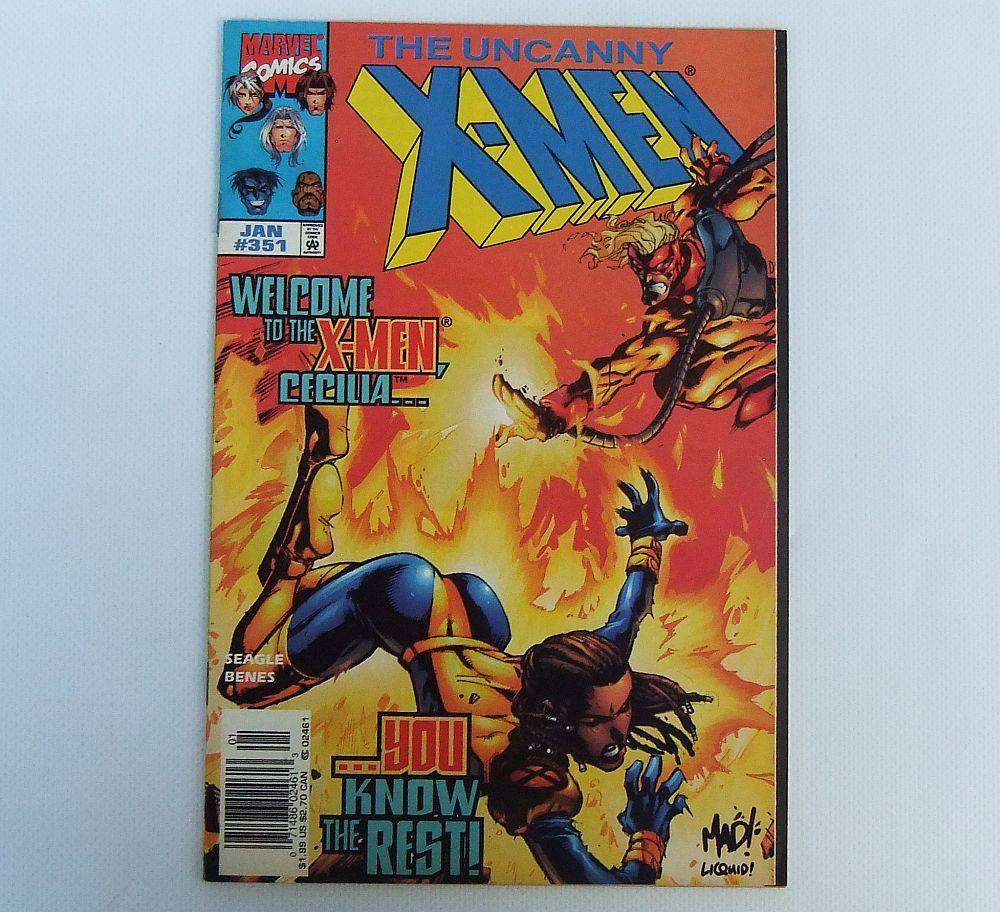 January 1998 - Marvel Comics - The Uncanny X-Men - Volume 1 , No 351