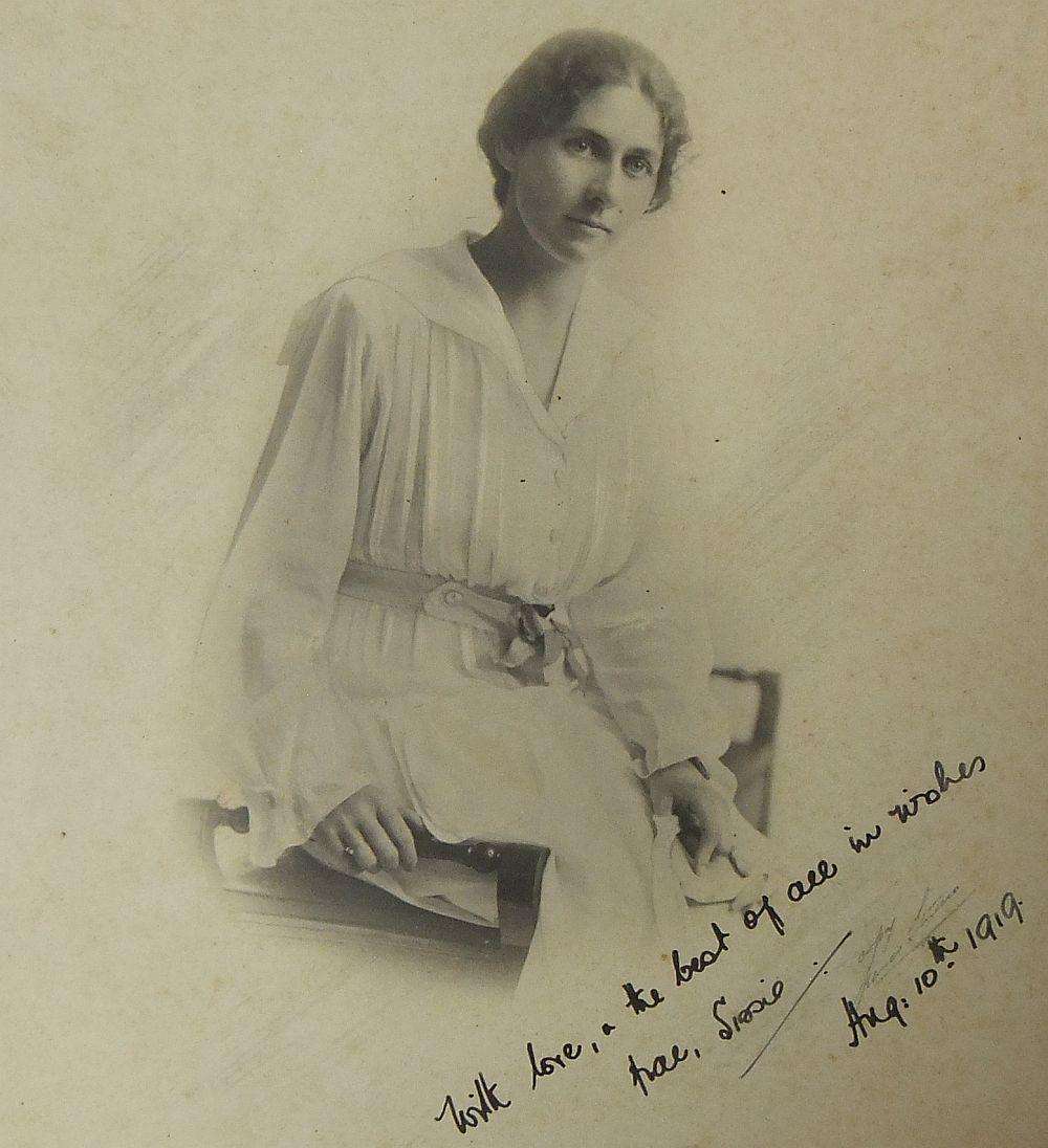 UNDER R100 - Vintage / Antique photograph - With love 1919